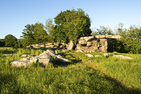 Stone fields at Szentbékálla